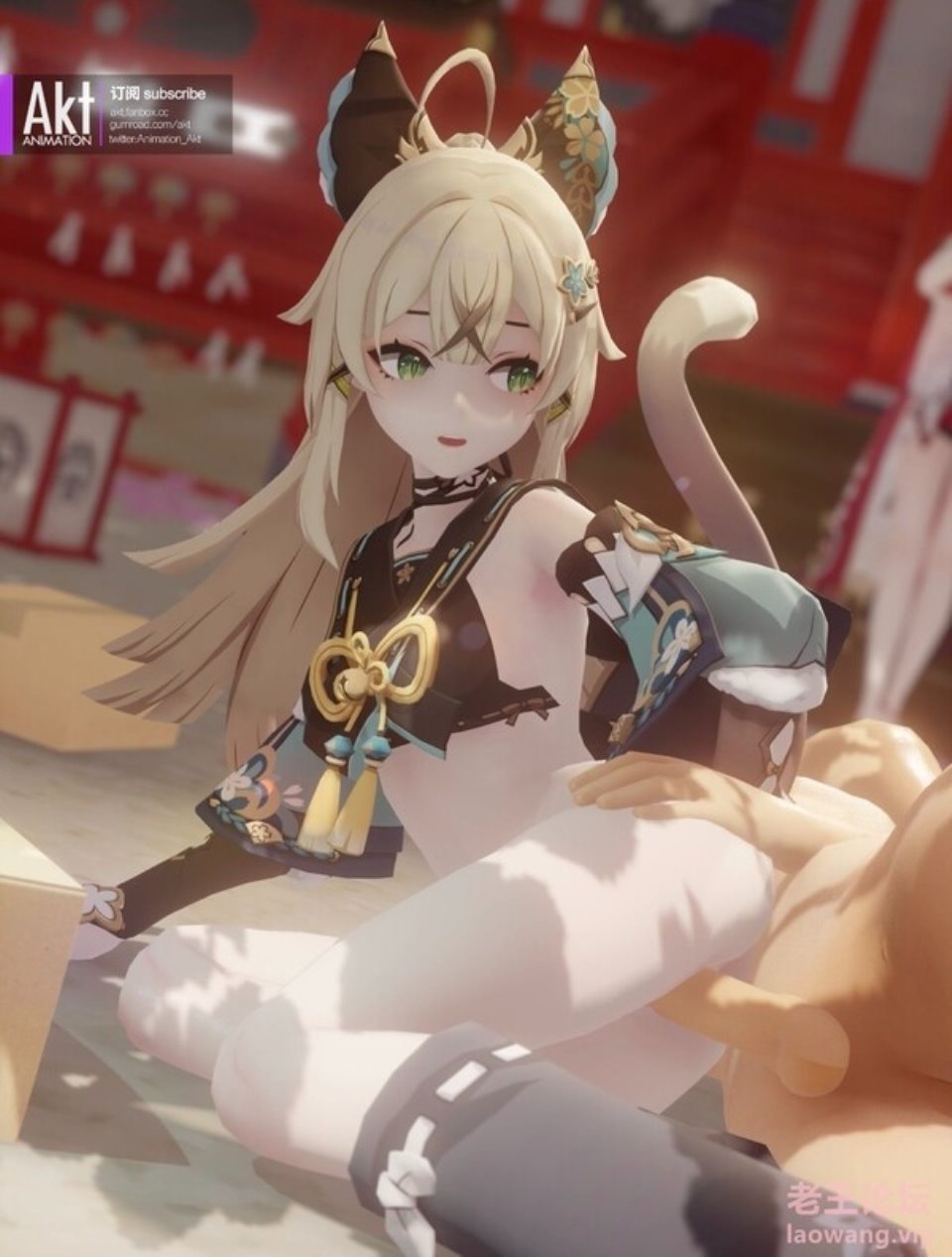3D] [转载搬运] AKT 原神优拉崩坏希儿[3V+900MB][百度盘]_懒人部落