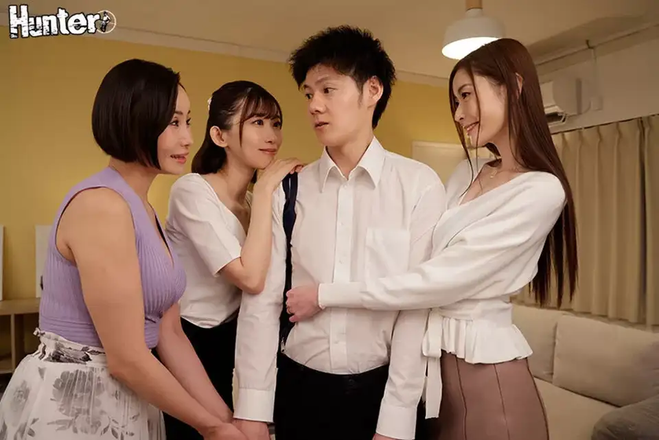 [3p-多p] [转载搬运] 三重熟女后宫让你无法休息，用极度色情的技术挤出精液 [1V+1.94G][磁力链接]