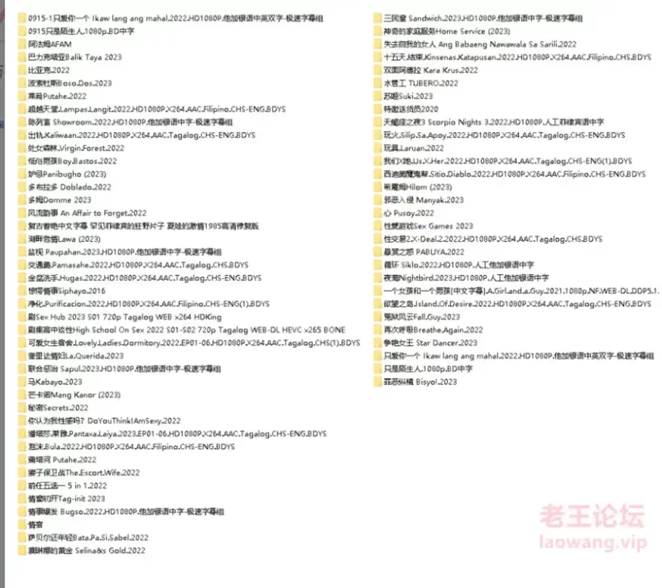 [合集] [转载搬运] ☀️付费合集解锁☀️菲律宾 啪啪vivamax电影69部大合集 [69v+168G][百度盘]
