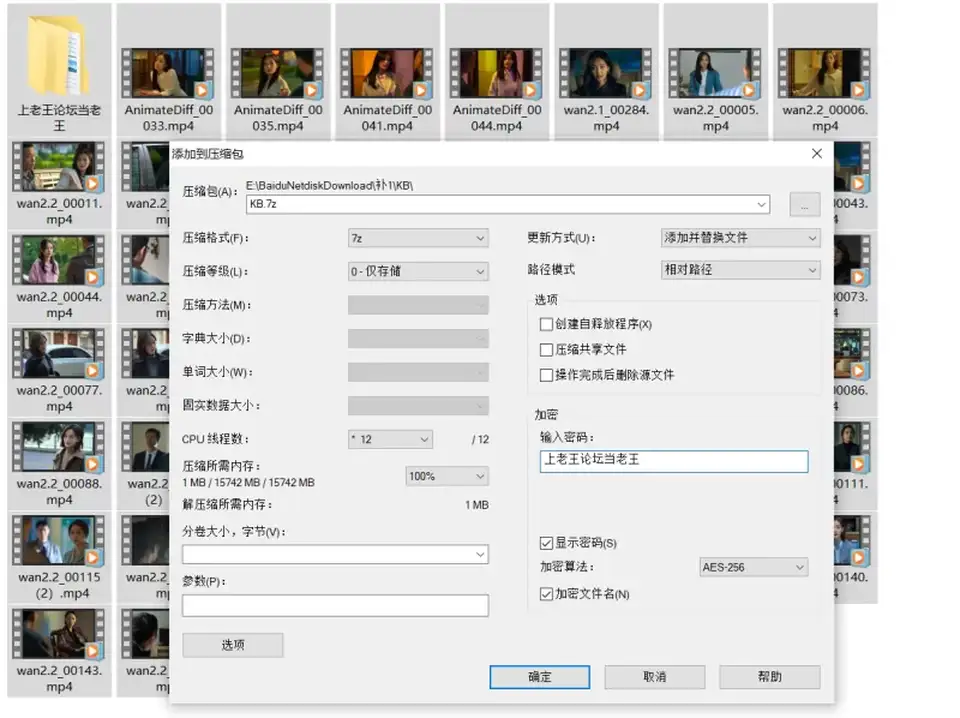 [唯美] [自行打包] 《狂飙魔改版》图生视频大集合 [50v+155m][百度盘]