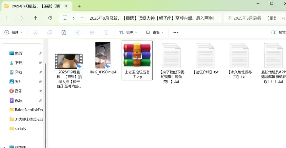 [91大神] [自行打包] 【重磅】顶级大神【狮子座】至尊内部后入两学妹 [1+800M][百度盘]