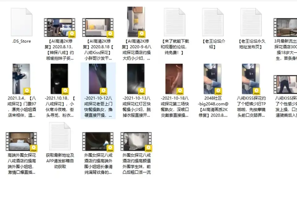 [合集] [自行打包] 八戒探花整理合集 [21V+13G][百度盘]