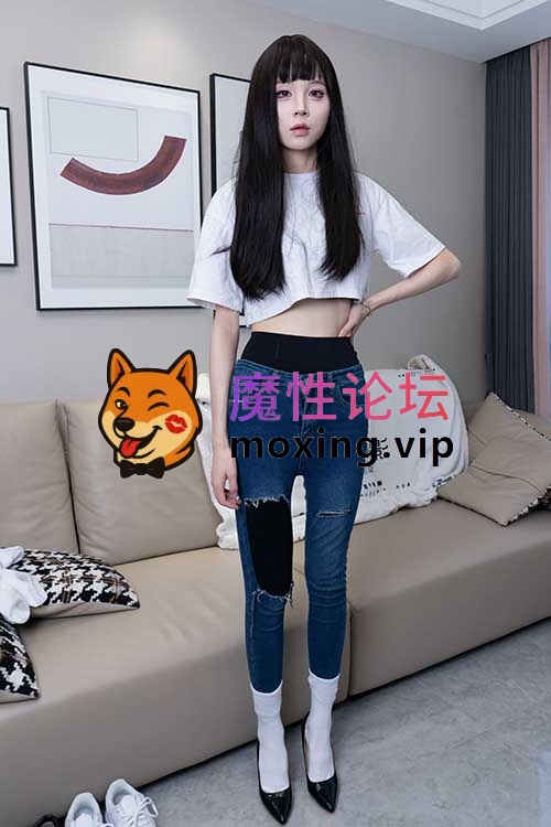 甜予摄影-珞珞-高跟鞋人字拖、白棉袜美腿