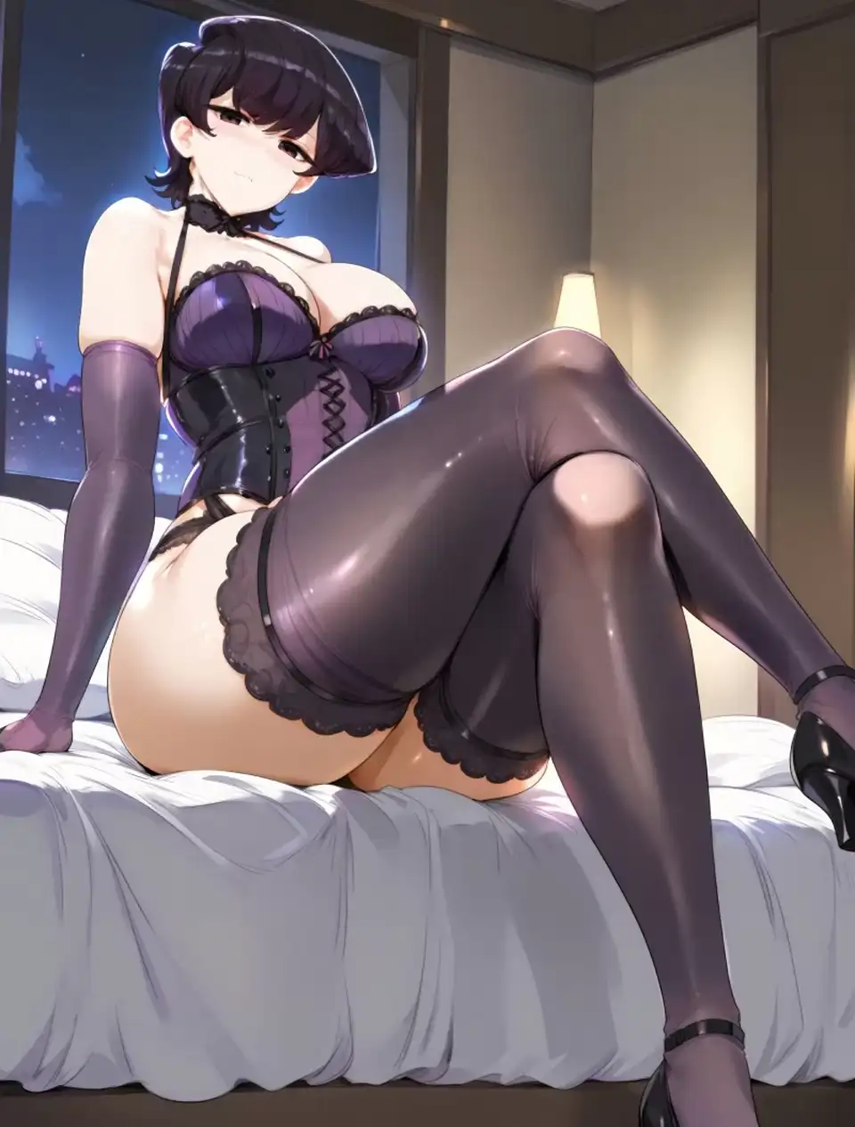 [图片] [转载搬运] 【同人CG】【Moriaaa】 古见硝子 [NP+103M][百度盘]