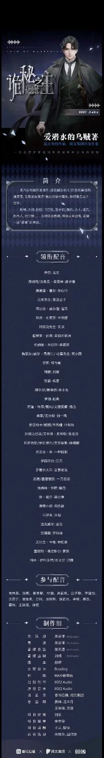 [转载搬运] 诡秘之主有声小说【8082audio】(1-2051完结版) [音频+10g左右][百度盘]