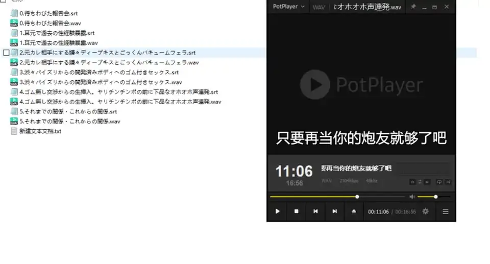 [音声] [转载搬运] RJ01482147NTR 最爱女友被最差劲的炮王前男友拥抱~用废柴巨_ [1+2G][百度盘]